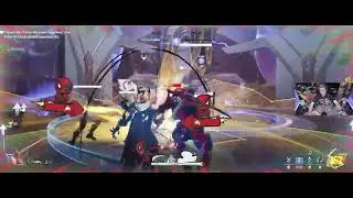 Marvel Rivals S6 Loki Gameplay on Domination Map, Birnin T'Challa 2.