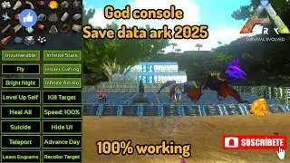 ARK MOBILE SAVE DATA || 🔥GOD CONSOLE📁 | CASUAL BRUTAL LVL | SUBSCRIBE  FOR MORE 🥰 BEST MOD OF ARK |