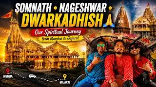 Our Spiritual Journey from Mumbai to Gujarat | Somnath, Nageshwar & Dwarkadhish Temple Vlog