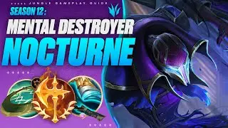 Challenger NOCTURNE JUNGLE Makes Enemy Jungler's Brain Melt | Season 12 Jungle Guide