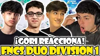 GORILON REACCIONA A LA FNCS DIVISION 1 (DIA 2)🏆LEWA, K1NG, RANDU, GONZALITO Y MAS | TORNEO COMPLETO