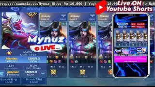 SEMOGA Live kali ini AMAN !! [MOBILE LEGENDS]