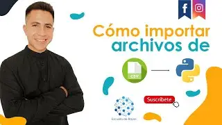Cómo importar archivos de CSV a Python