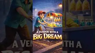 From Street Cart to Big Dreams. #motivation #bigdreams #shorts