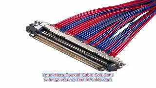 AlphaWire Micro Coaxial Cable Company in Colombie-Britannique Custom-built OEM Manufacturing for Ind