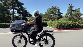 Senior Tries Fat Tire Electric Bike After Hip Replacement | First Ride & Impressions