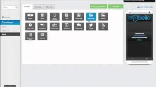 Mobelio - The Use Of The Navigation Widget On Your Mobile Site