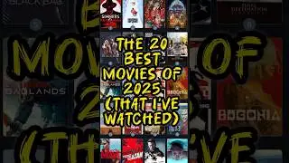 Daniel&rsquo;s TOP 20 BEST MOVIES OF 2025! What did you think was best? #Movies #BestMovies2025
