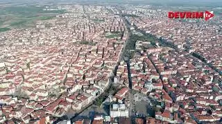 ÇORLU HAVADAN GÖRÜNTÜLENDİ