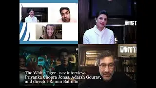 Priyanka Chopra Jonas, Adarsh Gourav and director Ramin Bahrani on The White Tiger ruffling country