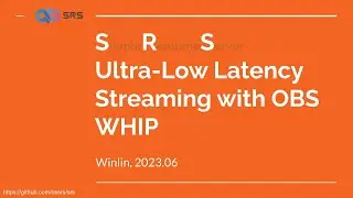Стриминг со сверхнизкой задержкой с OBS WHIP