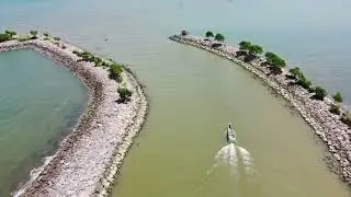 a fisherboat is leaving Sigli - Northern Sumatra