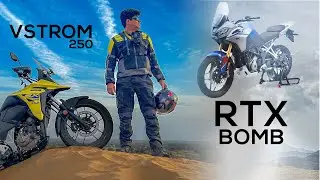 TVS RTX 300 | Can V Strom 250 Handle it ?