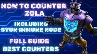 How To Counter Arnim Zola | Including Stun Immune Node | Best Counters | Mcoc