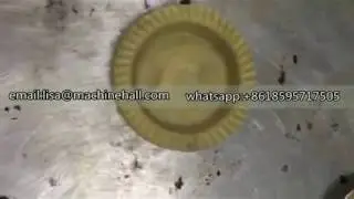 Working Video of Egg Tarts Skin Moulding Machine GG X36
