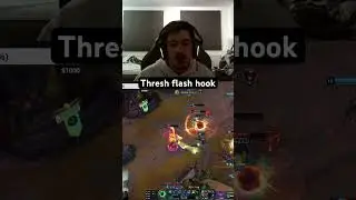 Thresh flash hook - League Of Legends #leagueoflegends #shorts #twitch