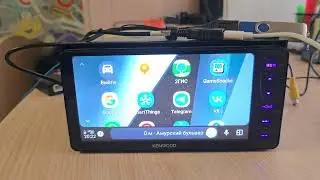 Русификация Kenwood mdv-m705/705w/805/905 Android-Auto, CarPlay, радио будет до 108Мгц, время