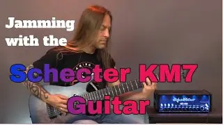Trying out the Schecter KM7 Artist MK III | Steve Stine Guitar