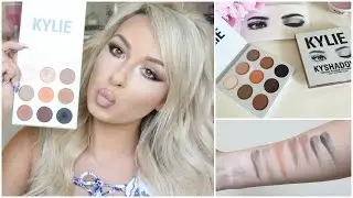 KYLIE JENNER KYSHADOW PALETTE REVIEW, SWATCH AND TUTORIAL | DramaticMAC
