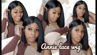 THE BEST $22 Outre synthetic lace wig Annie color 1 (black)
