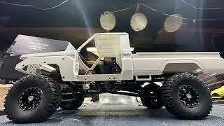 BRX01 BoomRacing chassis LC70 Killerbody hard body - Current build project.
