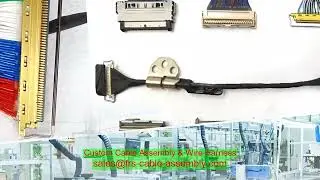 wire harness manufacturer flight controller UL AWM LVDS JAE to Hirose IP68 Silicone jacket braid shi