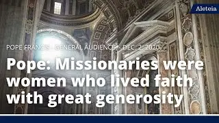 Pope Francis recognizes the 40th anniversary of the missionary martyrs in El Salvador