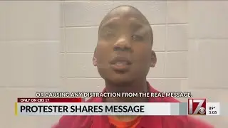 Exclusive: Suspect in Fayetteville Market House fire speaks with CBS 17