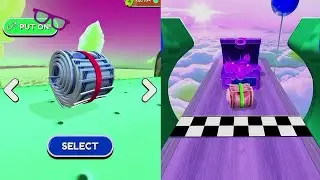 🌈☔Going Balls, SpeedRun Vs Reverse Video Gameplay Part 361