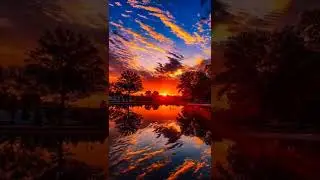 Sunrise Reflections #sunrise #reflection #frankfrosario #nj #NewJersey #carteretnj #sunset #clouds