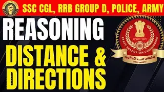 Distance and Direction Reasoning Tricks | SSC GD, Railway, Bank, Police Exam 2025 | Harshali Academy