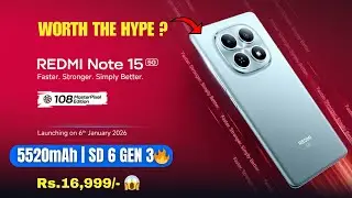 Redmi Note 15 5G Is Here 😱 Does This Worth The  Hype🔥| Redmi Note 15 Price