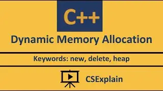 3. Dynamic Memory Allocation (new & delete) C++