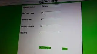Shopping navigating cart using python