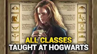 Every Single Class at Hogwarts School of Witchcraft and Wizardry!