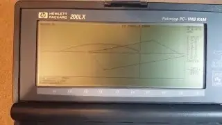HP 200LX running AutoCad 2.62