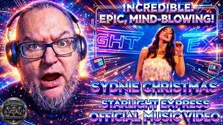 Golden Buzzer Star Sydnie Christmas Drops EPIC Starlight Express Video &ndash; My Jaw DROPPED! Reaction