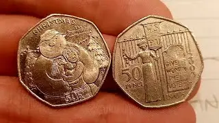 50P COIN KNOCKOUT - SNOWMAN 50P vs SUFFRAGETTES 50P Season 2