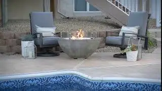 The Outdoor GreatRoom Company Natural Grey Cove Gas Fire Pit Bowl