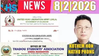 8 February 2026|NGULSANGLUR LEH PAOLENLAL AKON THUPHON|UKLA IN MLAs 3 HO 20,FEB, 2026 DATELINE PE