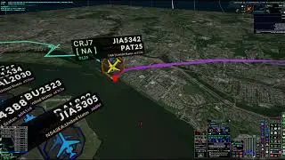 29 Jan 2025 CRJ7 JIA5342 & H60 PAT25 Mid-Air Collision at DCA - SkyGlass  TimeTravel Mode