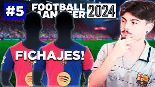 TERMINAMOS EL MERCADO INVERNAL! | FC Barcelona | Football Manager 24 #5