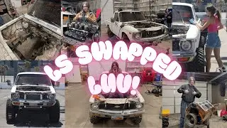 ONE-OF-A-KIND '79 SQUAREBODY Chevy LUV | LS Swap + Solid Axle + Air Ride