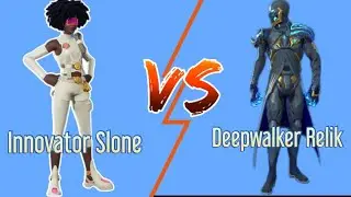 Fortnite Innovator Slone VS Deepwalker Relik Season 3 Cloak Gauntlets
