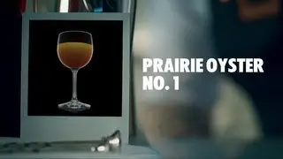 PRAIRIE OYSTER NO. 1 DRINK RECIPE - HOW TO MIX