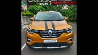 RENAULT TRIBER RXZ 2021 MODEL TOP VARIANT 1STOWNER DUAL AIRBAG ABS BRAKE PUSH BUTTON  #renaulttriber