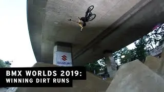 BMX Worlds 2019: Winning Dirt Runs