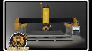 Yellowstone Automation - BearClaw 5 Axis CNC Bridge Saw