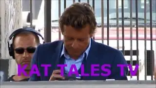 Simon Baker Checks Camera 2010