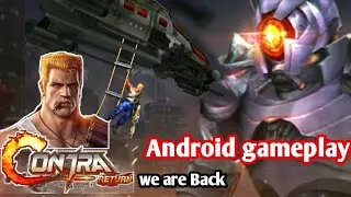 Contra: Return Contra is back! Android/ios gameplay boss 1